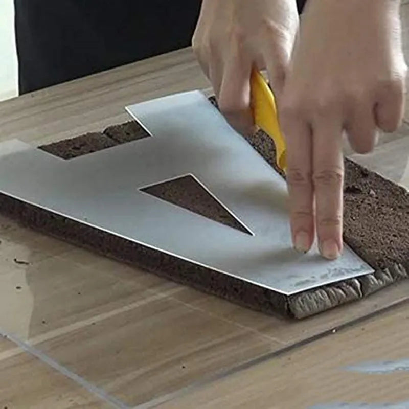 10/12/14/16" Number 0-9 Cake Stencils