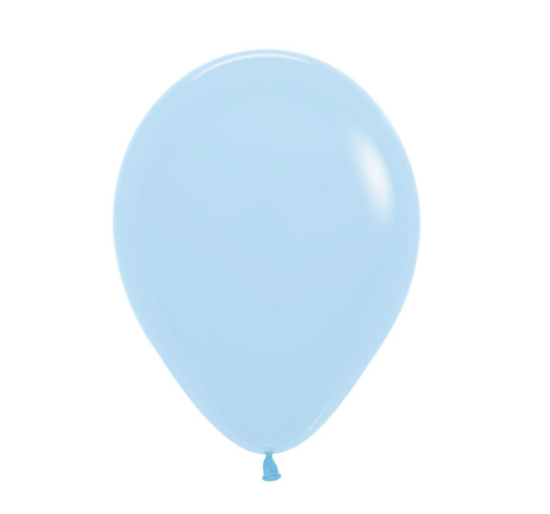 11" Pastel Blue Balloon