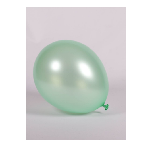 11" Satin Green Balloon