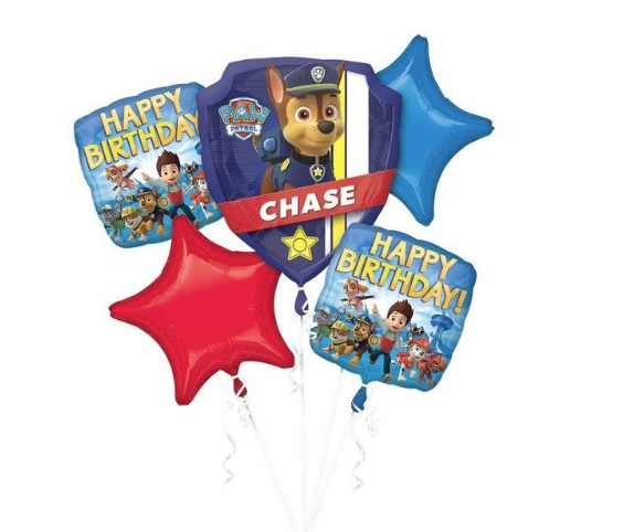 Chase Paw Patrol Birthday Assortment
