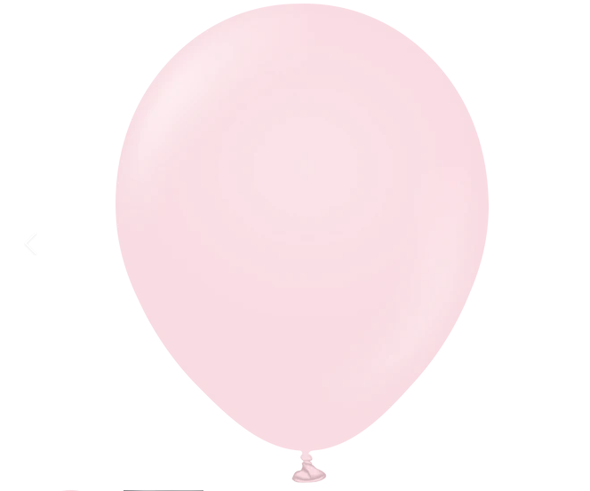 12" Pastel Pink Latex Balloon