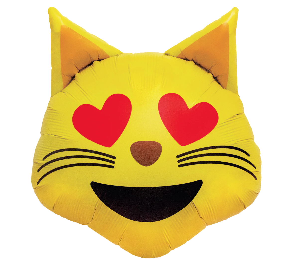 22" Heart Eye Emoji Balloon