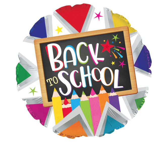 18" Back to School Balloon