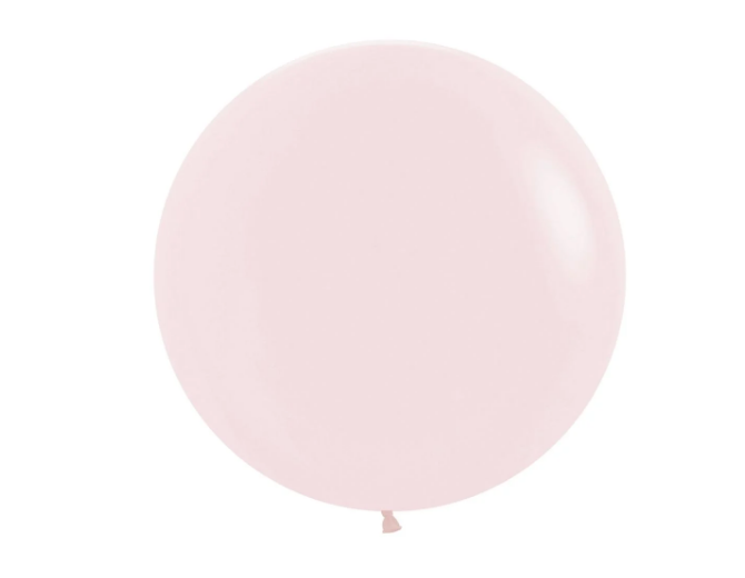 24" Pastel Pink Balloon