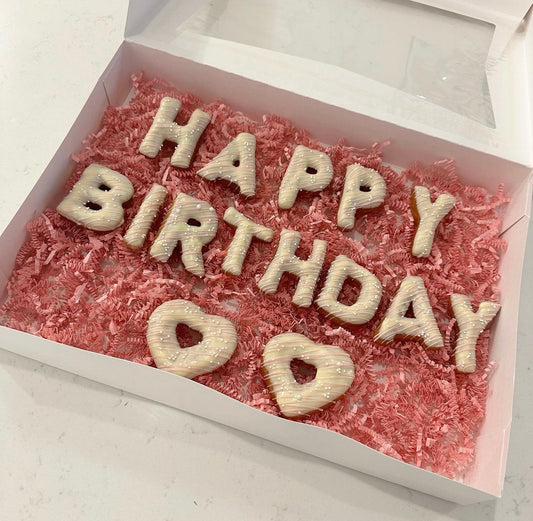 Letter Doughnuts