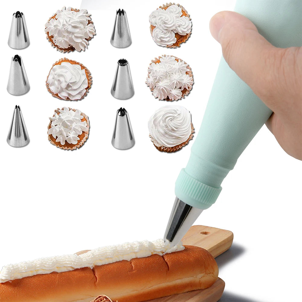 15pcs Set Cake Designing/Piping Tools