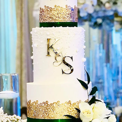 Custom Initials Acrylic Topper