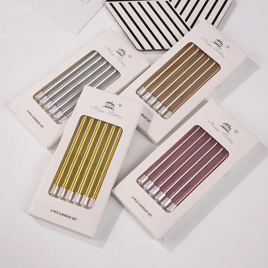 6PCS Birthday Candles