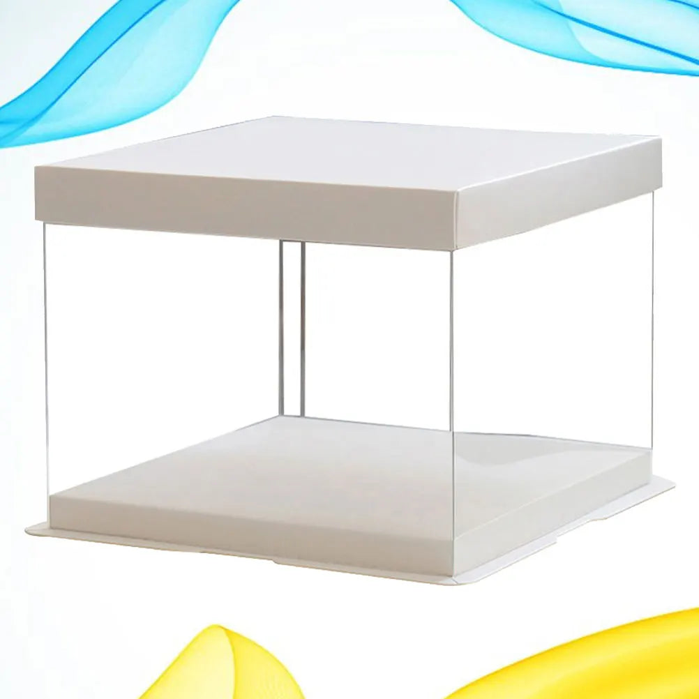 Clear Cake Box
