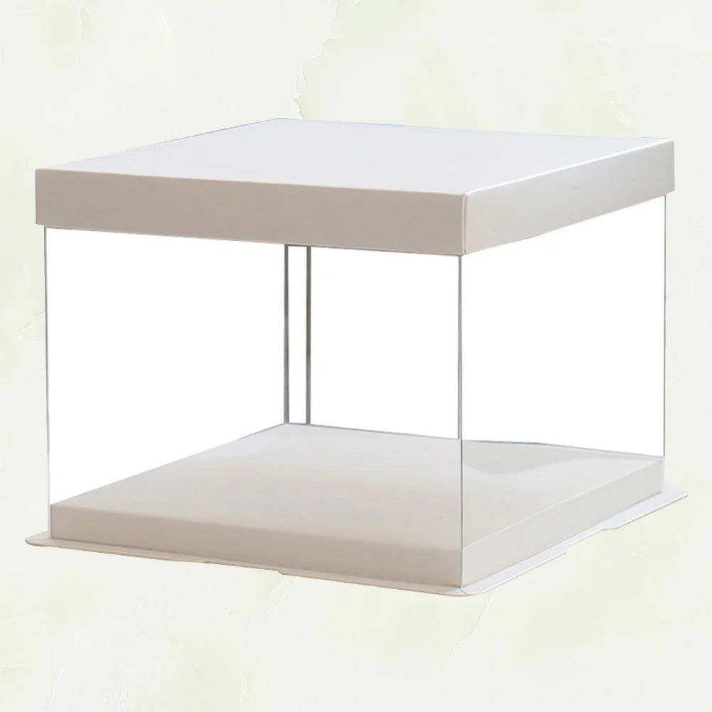 Clear Cake Box