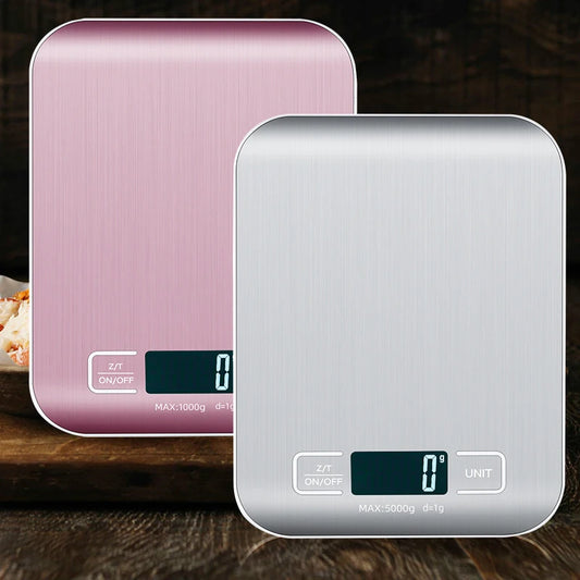 LCD Stainless Steel Kitchen Scale