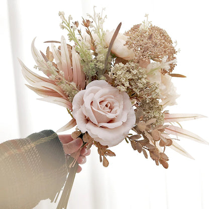 Pampas Artificial Flowers for Wedding Cake Decor