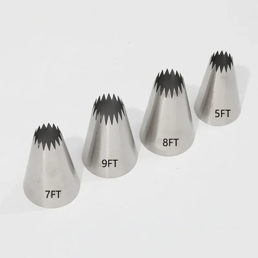 4 Pcs Star Tips Set