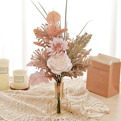 Pampas Artificial Flowers for Wedding Cake Decor