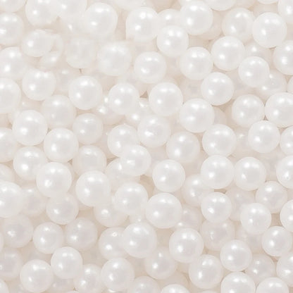 500g per bag - All sizes - Sugar White Pearls