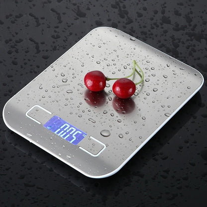 LCD Stainless Steel Kitchen Scale