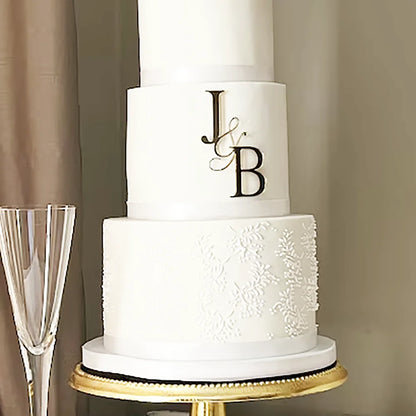 Custom Initials Acrylic Topper