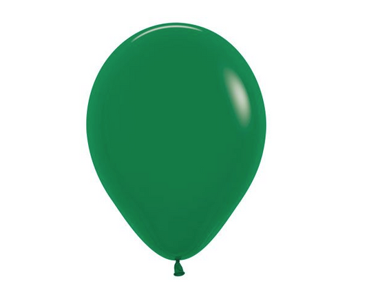 11" Forest Green Balloon