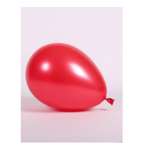 11" Metallic Red Balloon