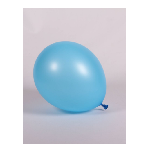 11" Neon Blue Balloon