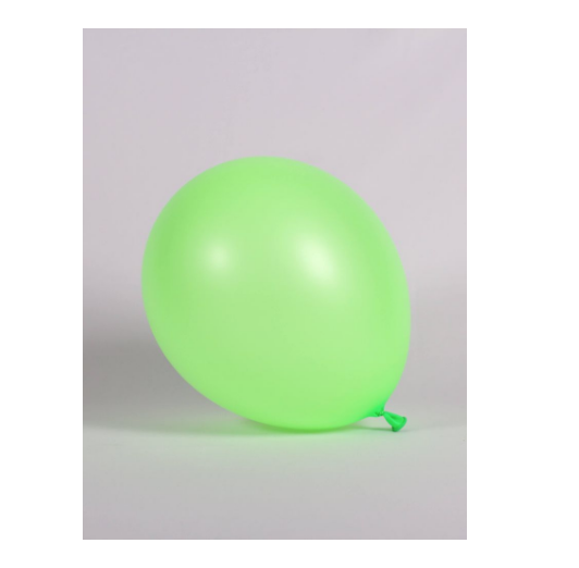 11" Neon Green Balloon