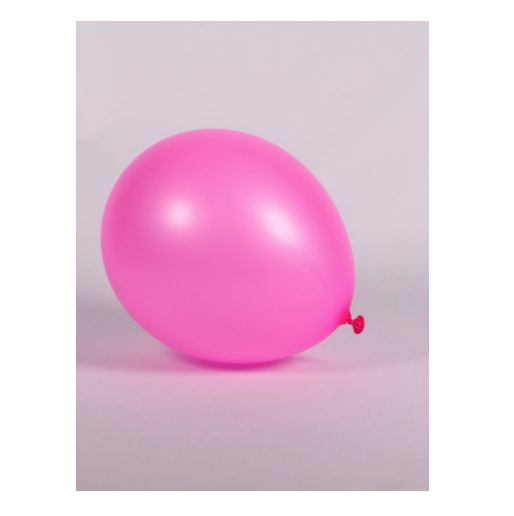 11" Neon Pink Balloon