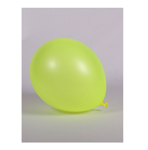11" Neon Yellow Balloon