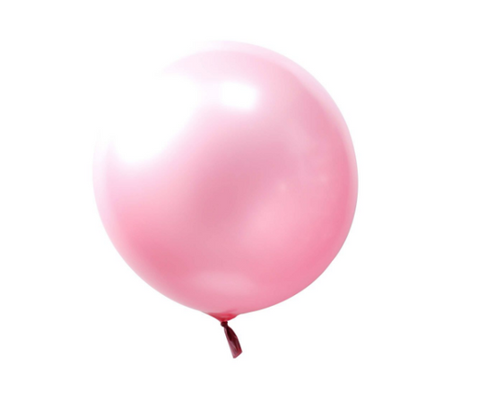 18" Chrome Pink Balloon