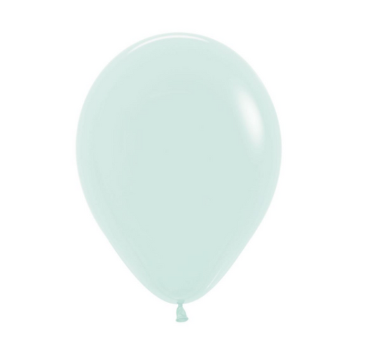 11" Pastel Green Balloon