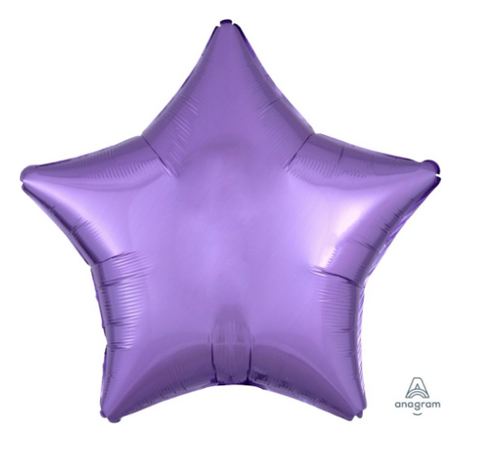 18" Lavender Star Balloon