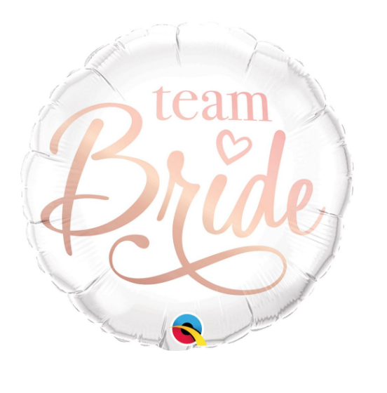 18" Team Bride Balloon