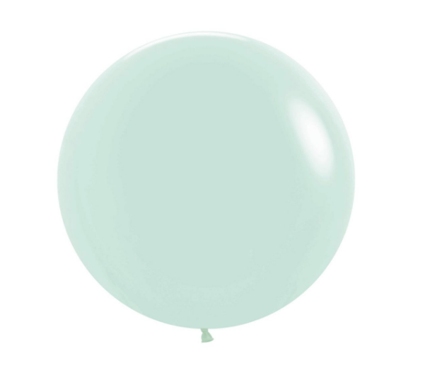 24" Pastel Green Balloon