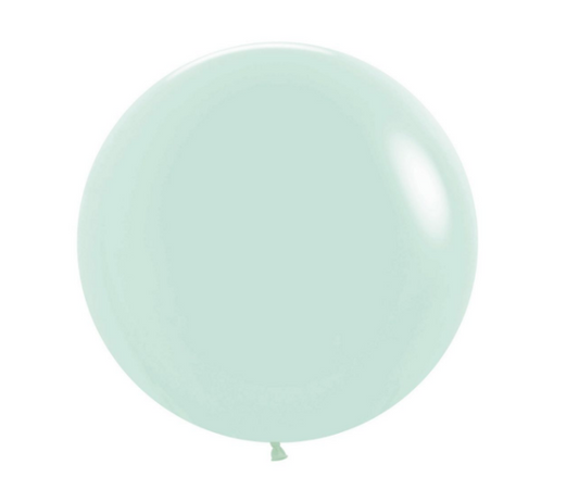 24" Pastel Green Balloon