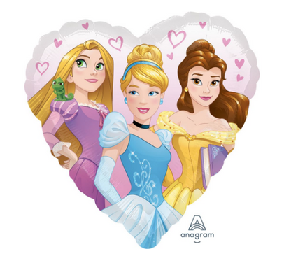 18" Princess Heart Balloon