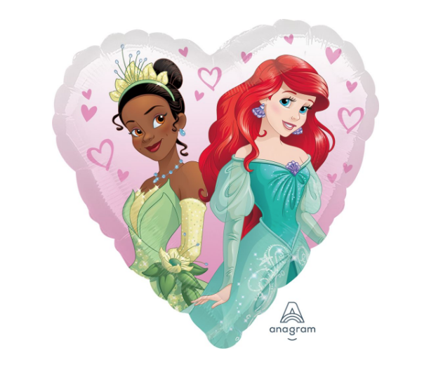 18" Princess Heart Balloon