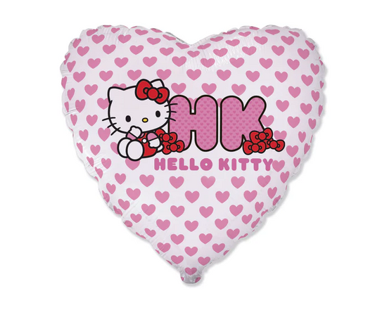 18" Hello Kitty Heart Balloon