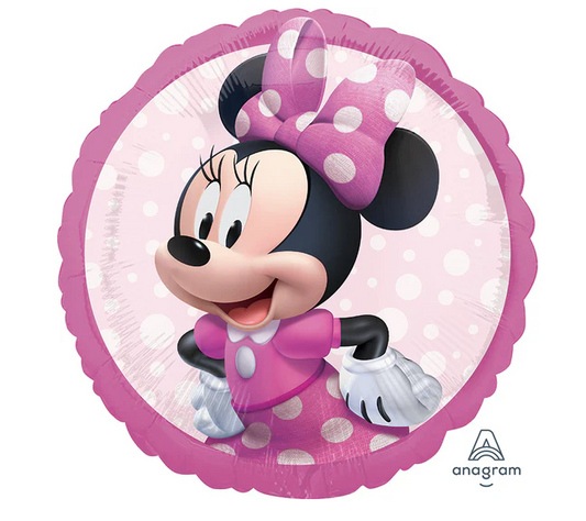 18" Pink Minnie Mouse Balloon
