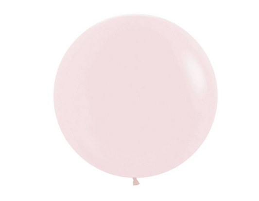 24" Pastel Pink Balloon