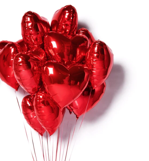 18" Red Heart Balloon