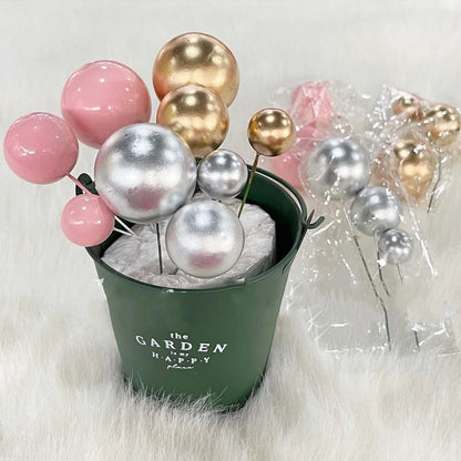 20Pcs Cake Decor Color Balls