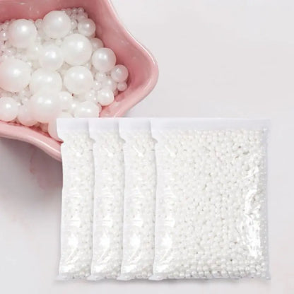 500g per bag - All sizes - Sugar White Pearls