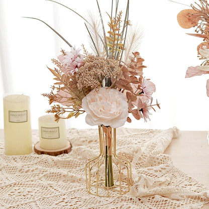 Pampas Artificial Flowers for Wedding Cake Decor