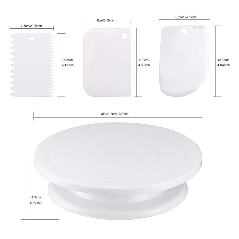 7Pcs Cake Decorating Kit